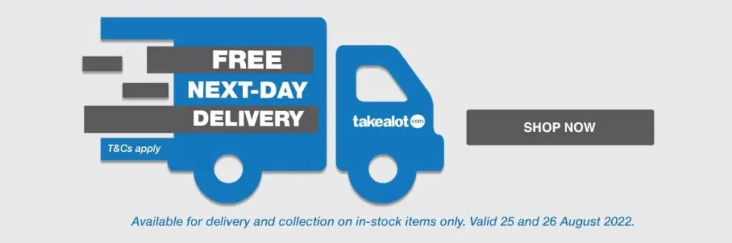 takealot free next day delivery